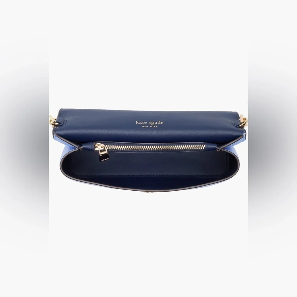 Kate Spade-Knott Colorblocked Flap Chain Crossbody w/ Dust Bag